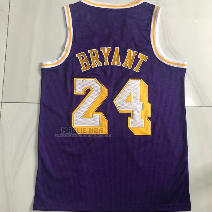 Maglia
 Kobe Bryant NO 24 Los Angeles Lakers Mitchell & Ness 2007-08 Viola
